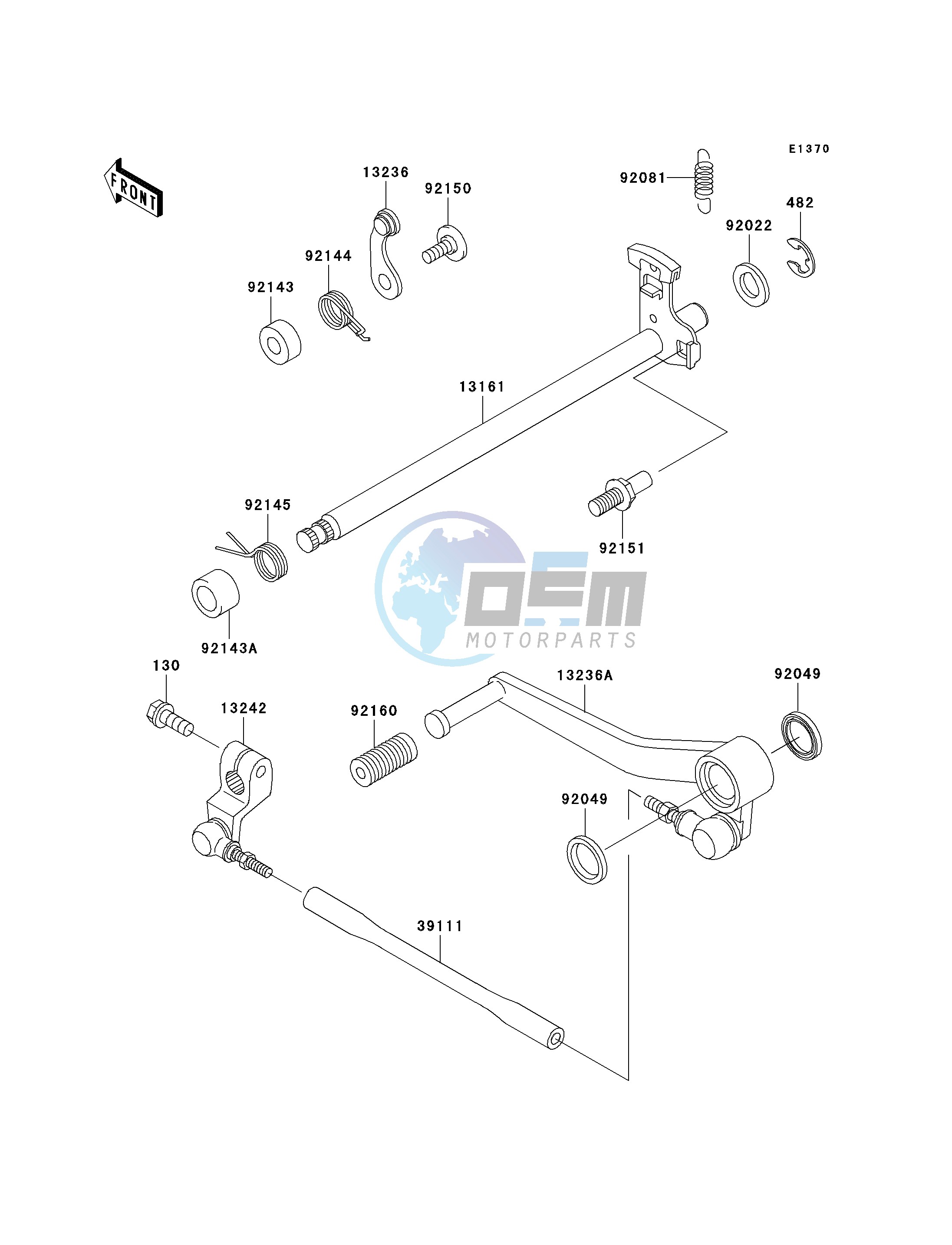 GEAR CHANGE MECHANISM