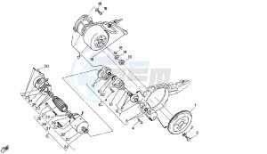 RAPTOR EU2 125 drawing GENERATOR - STARTING MOTOR