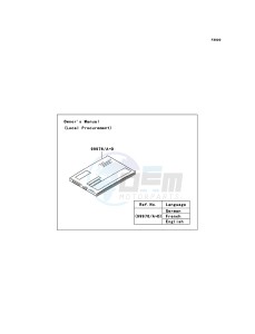 JET SKI 800 SX-R JS800A6F FR drawing Manual(FR/EU)