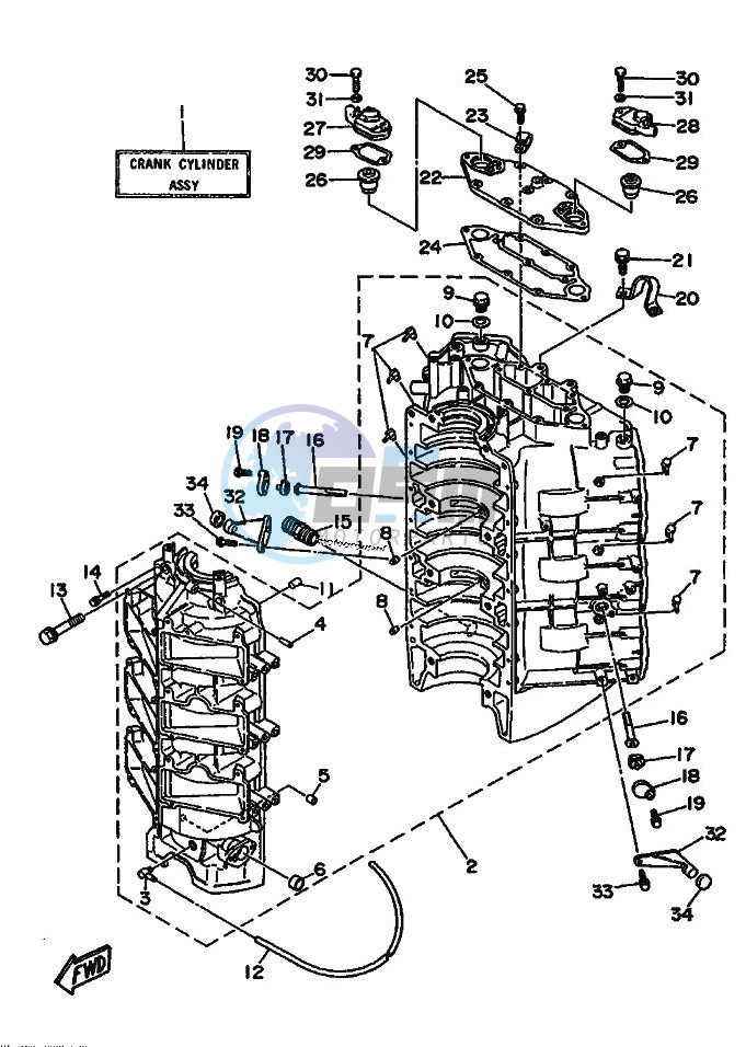 CYLINDER--CRANKCASE-1