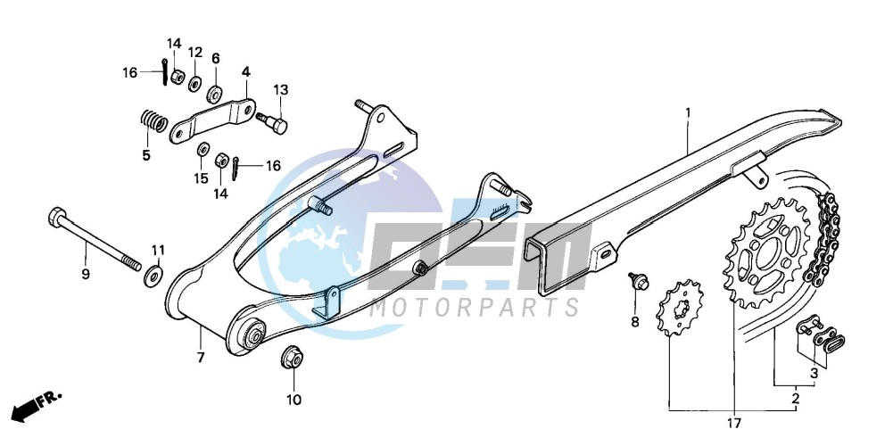 REAR FORK