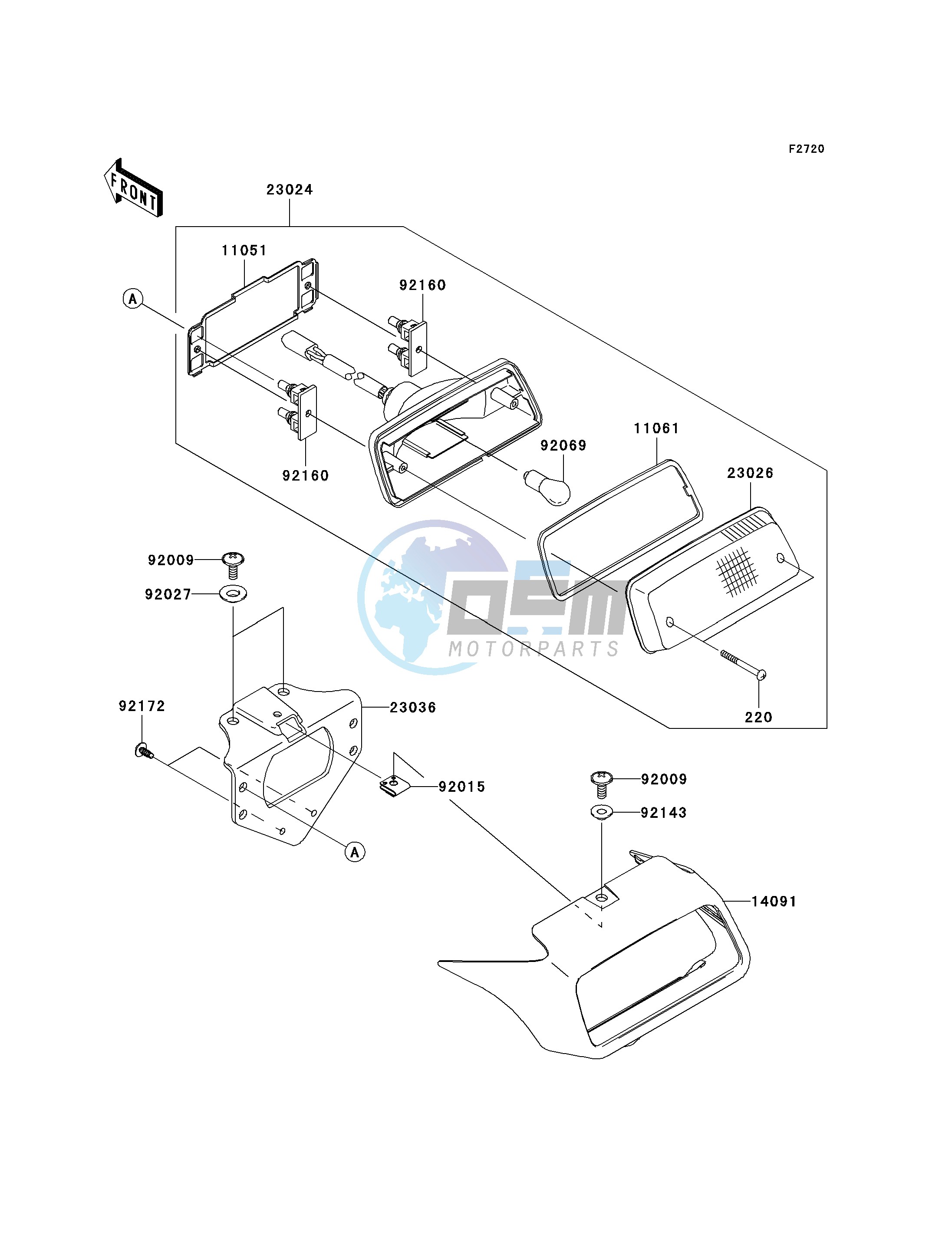 TAILLIGHT-- S- -