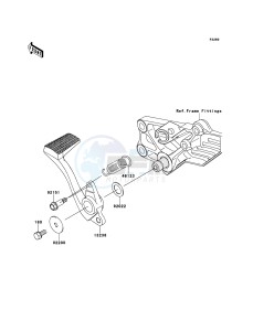 1400GTR_ABS ZG1400CCF FR GB XX (EU ME A(FRICA) drawing Brake Pedal