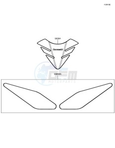 NINJA 650 EX650KHFA XX (EU ME A(FRICA) drawing Accessory(Pads)