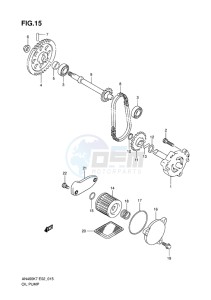 AN400Z ABS BURGMAN EU-UK drawing OIL PUMP