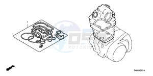 CB650FAG CB650F 6ED drawing GASKET KIT A