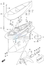 DF 225 drawing Gear Case