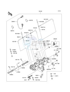 ZR 750 K [Z750S] (K6F) K6F drawing THROTTLE