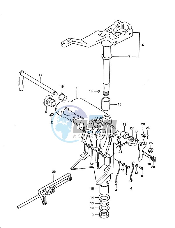 Swivel Bracket (1996 to 2000)