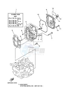 FT9-9DEX drawing CYLINDER--CRANKCASE-2