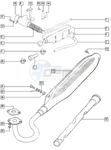 S25-2_R-S 50 R-S drawing Intake-exhaust