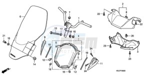 FES1509 Europe Direct - (ED) drawing HANDLE PIPE/HANDLE COVER