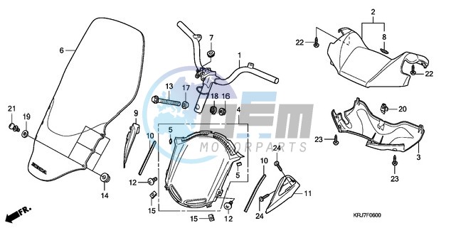 HANDLE PIPE/HANDLE COVER