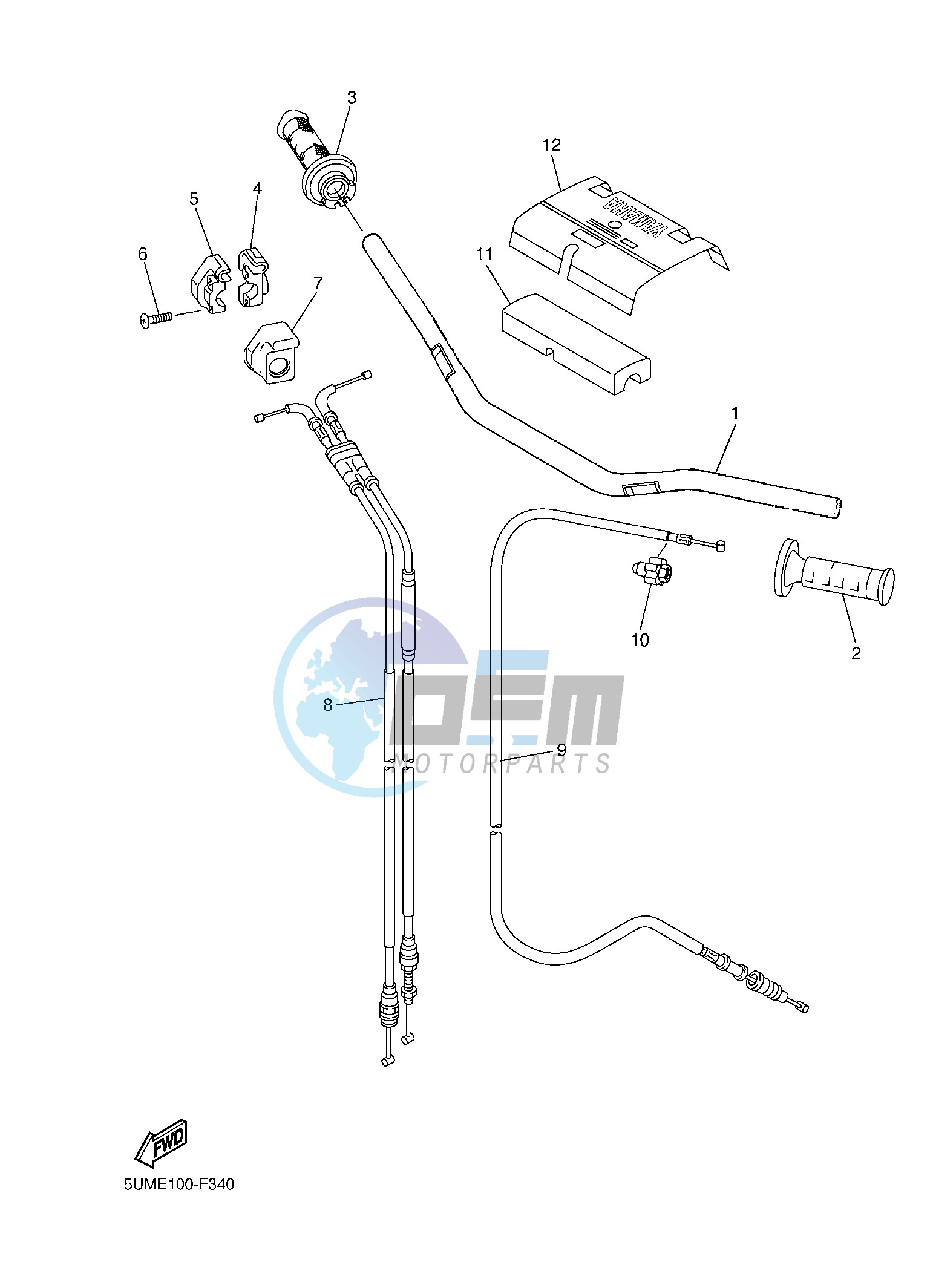 STEERING HANDLE & CABLE