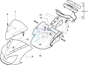 DNA 125 drawing Instrument unit-Fairings