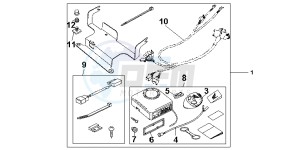 XL1000VAB drawing ALARM SYS.