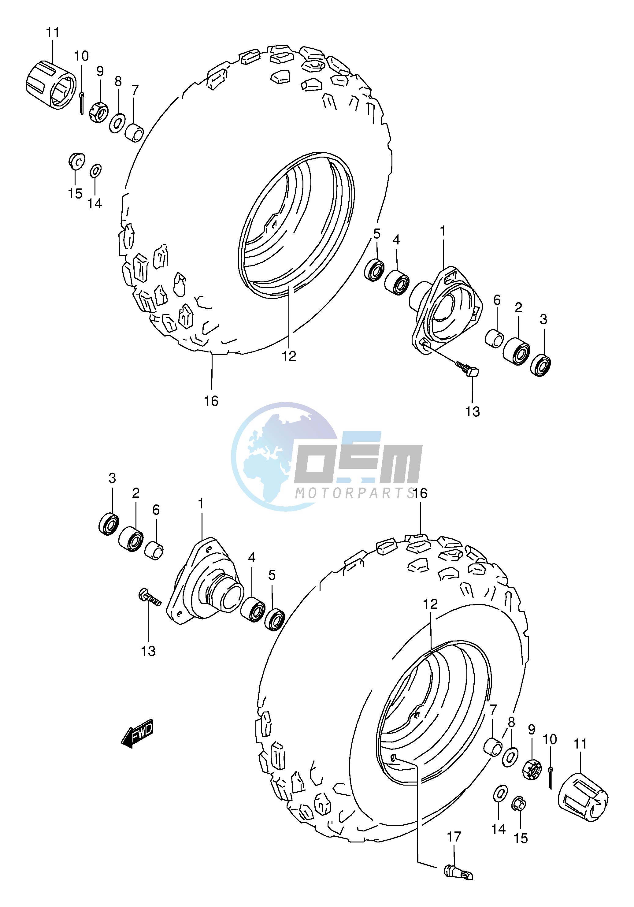 FRONT WHEEL