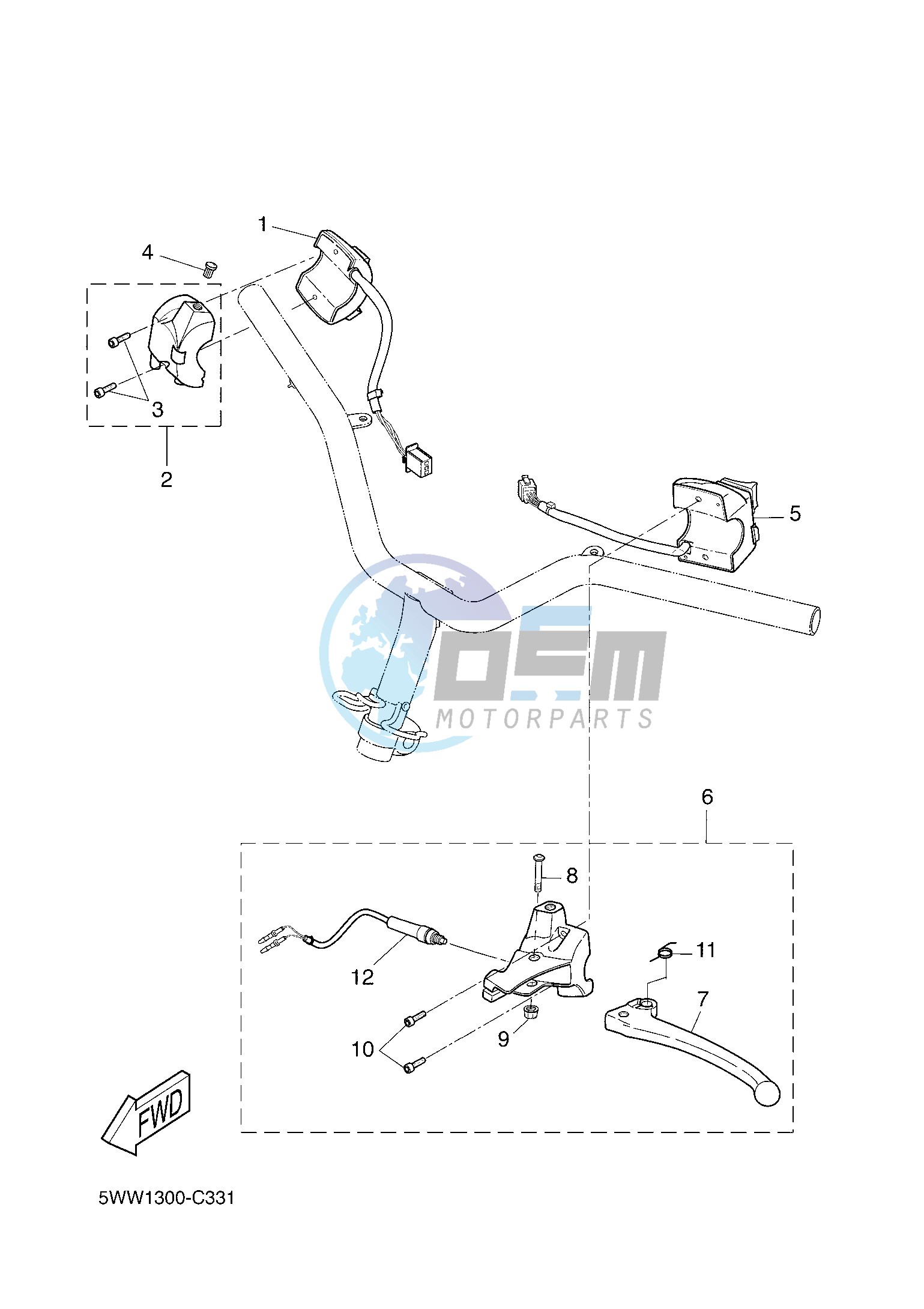 HANDLE SWITCH & LEVER