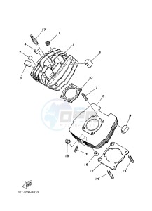 DT125 (3TTP) drawing CYLINDER