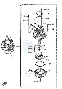 30G drawing CARBURETOR