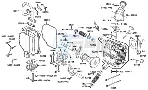 NEW DINK 50 Netherlands drawing Cylinder Head Cover  -  Cylinder Head