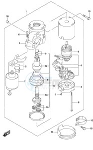 DF 115A drawing Starting Motor