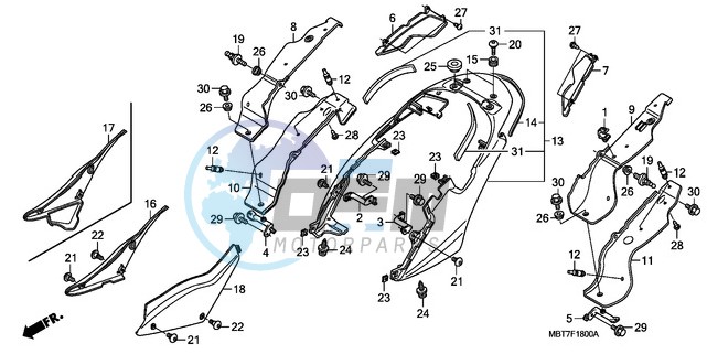 SEAT COWL/SIDE COVER