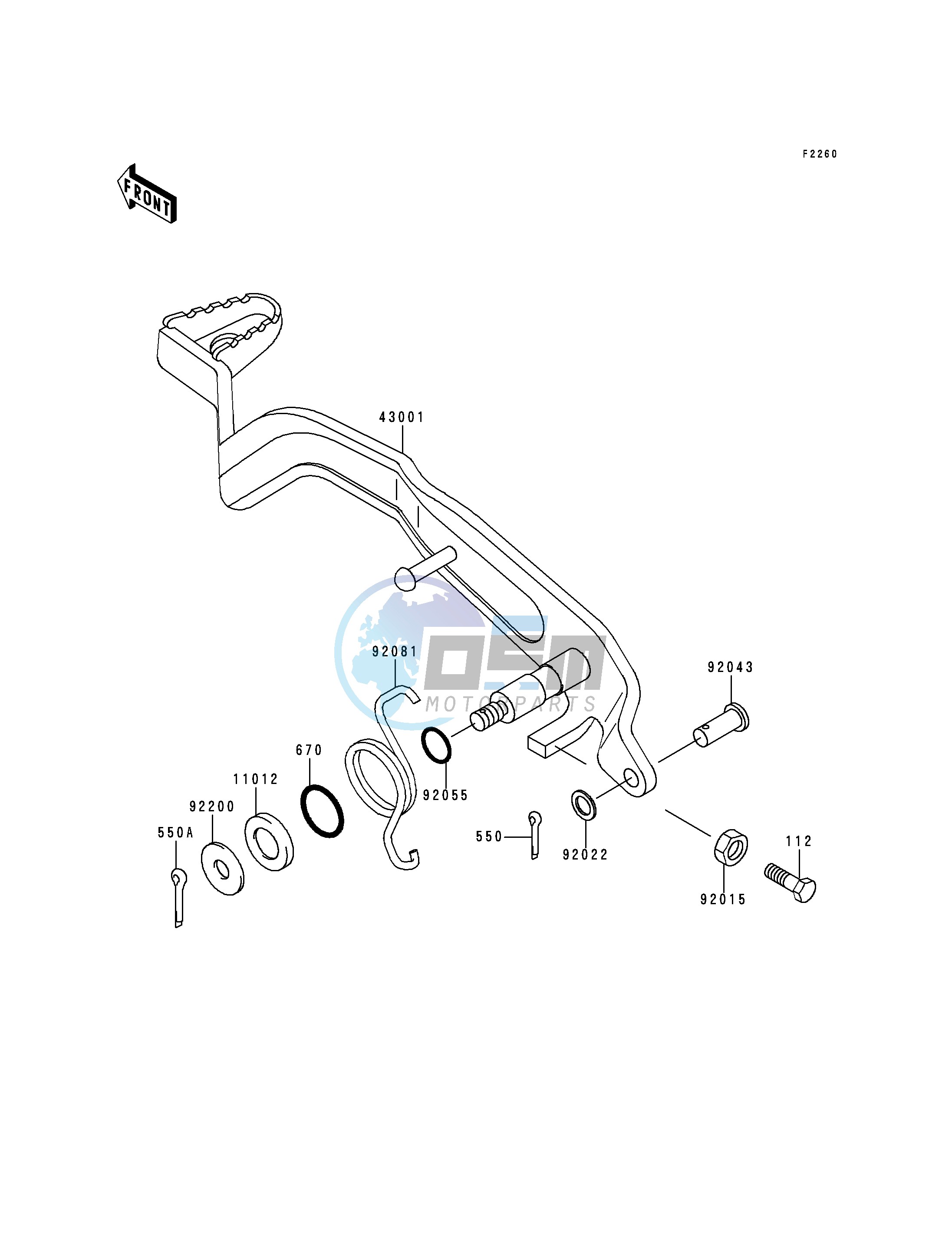 BRAKE PEDAL