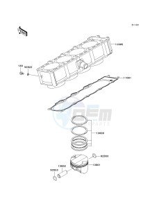 ZR 750 K [Z750S] (K6F) K6F drawing CYLINDER_PISTON-- S- -