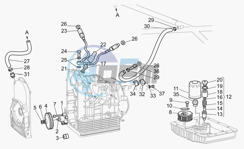 Supply - oil pump