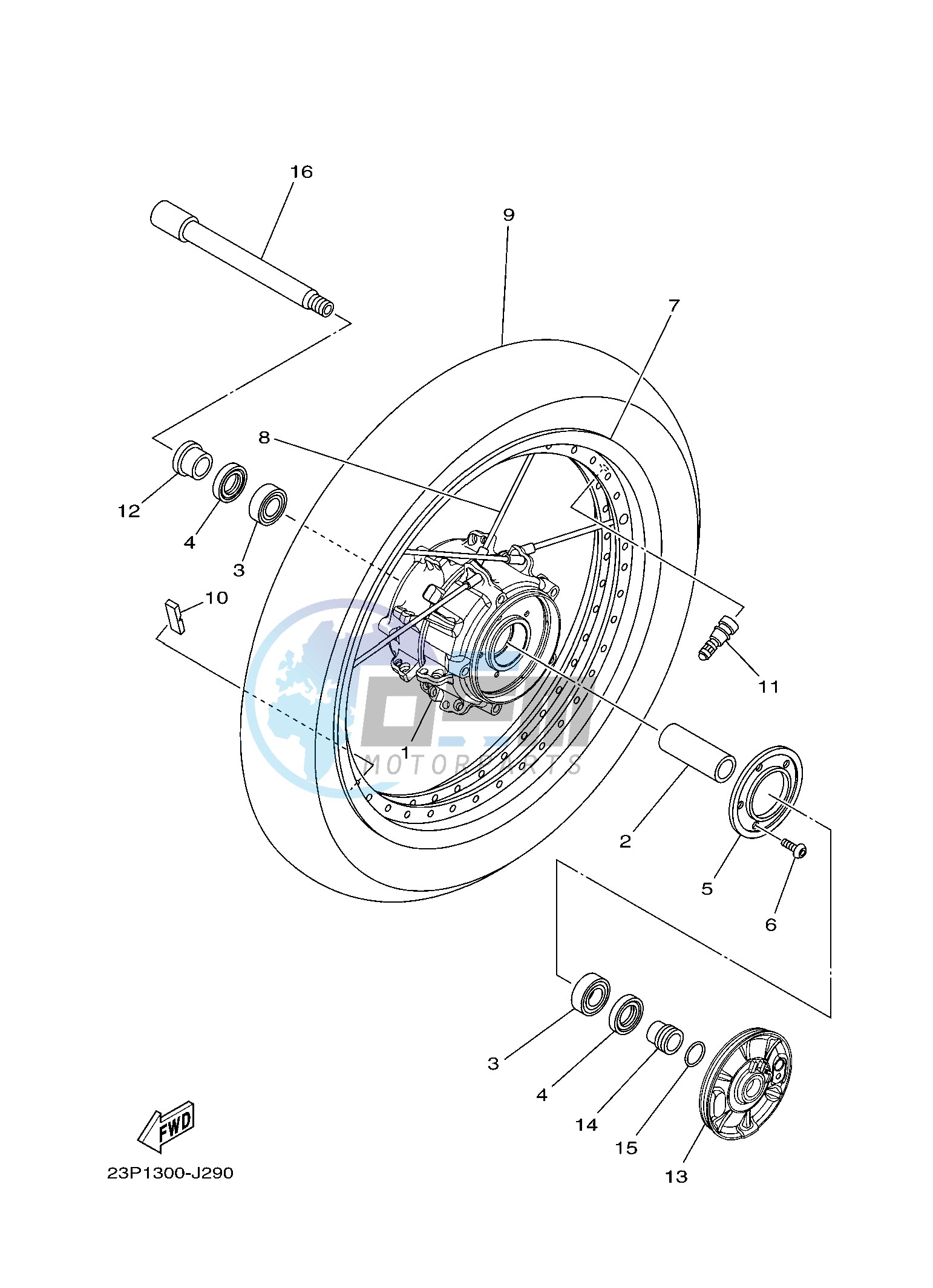 FRONT WHEEL