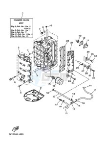 F40A drawing CYLINDER--CRANKCASE