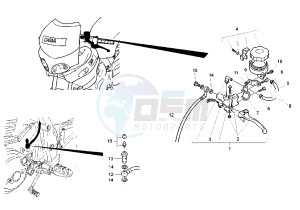 GRAND CANYON 900 drawing CLUTCHMASTER CYLINDER