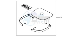 FJS600A SILVER WING drawing PANEL SET