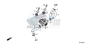 CRF1000G CRF1000 - Africa Twin Europe Direct - (ED) drawing AIR INJECTION SOLENOID VALVE