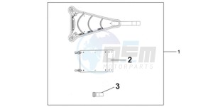 CBR1000RRA BR drawing TANK BAG