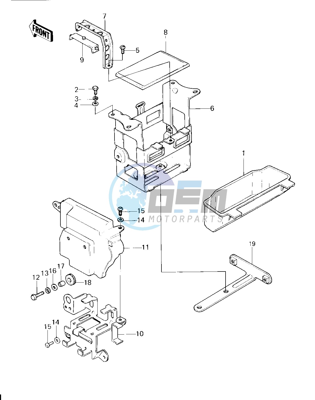 BATTERY CASE_TOOL CASE -- 80 H1- -