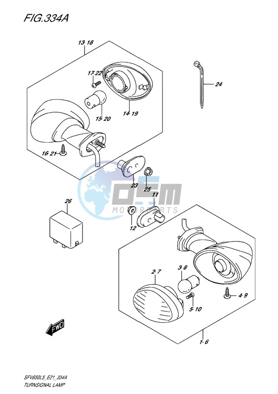 TURNSIGNAL LAMP