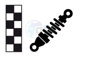 GPR - 50 cc Euro 2 2T LC CHE drawing Chassis Racing (Positions)