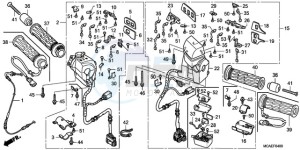 GL18009 Australia - (U) drawing HANDLE SWITCH