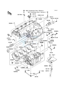 Z1000 ZR1000B7F FR GB XX (EU ME A(FRICA) drawing Crankcase