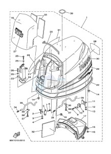 F115AETL drawing FAIRING-UPPER