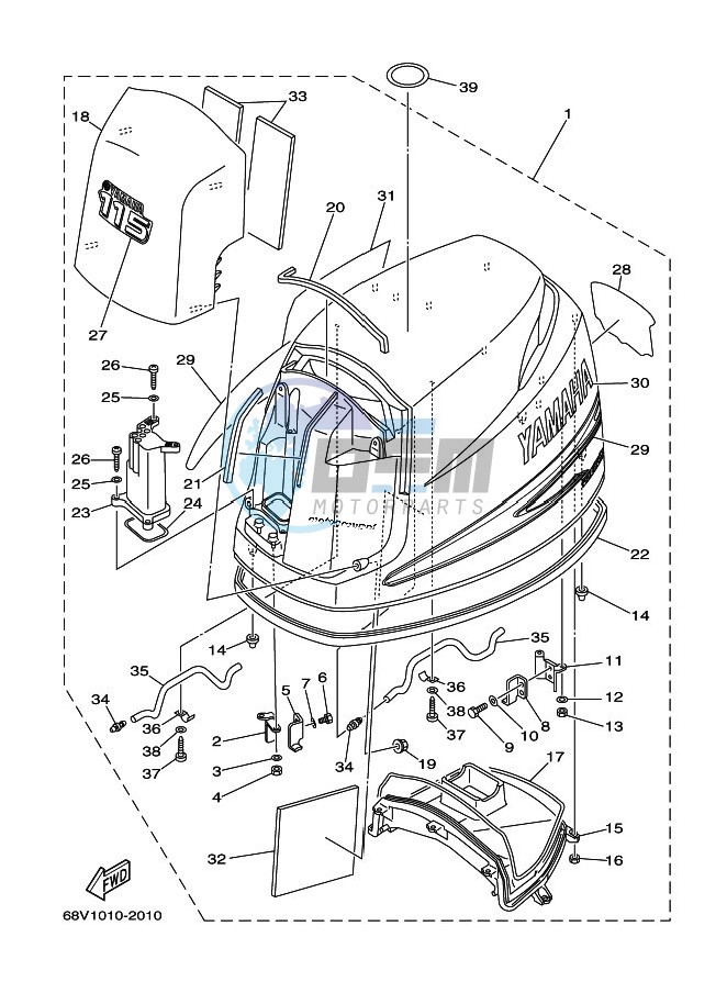 FAIRING-UPPER