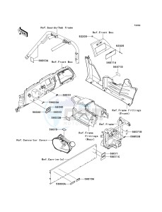 KRF 750 C [TERYX 750 4X4] (C8F) C8F drawing LABELS