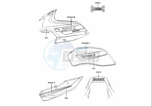 ZRX S 1200 (EU) drawing DECALS