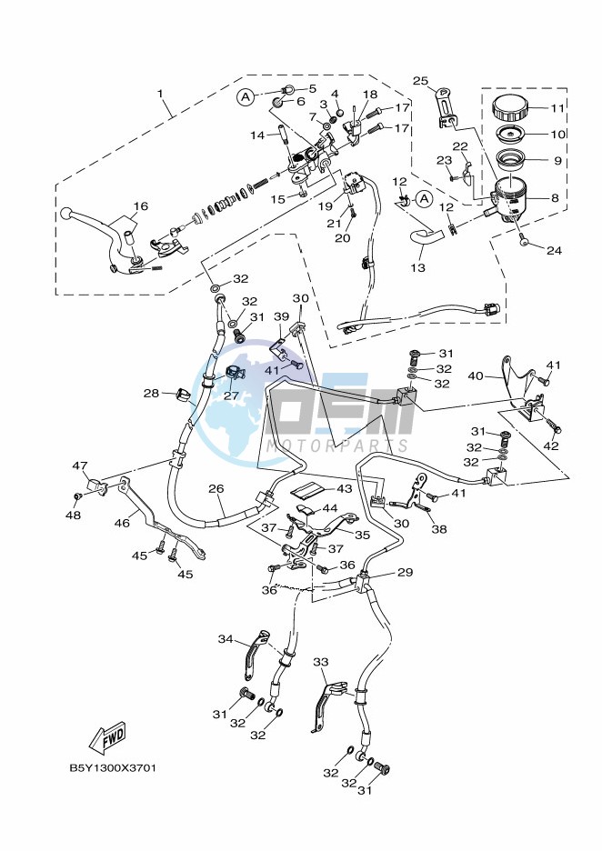 FRONT MASTER CYLINDER