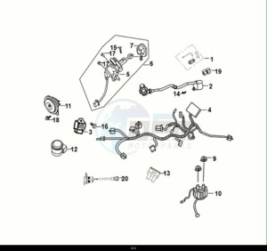 JET 14 50 (XC05W2-NL) (E5) (M1) drawing WIRE HARNESS