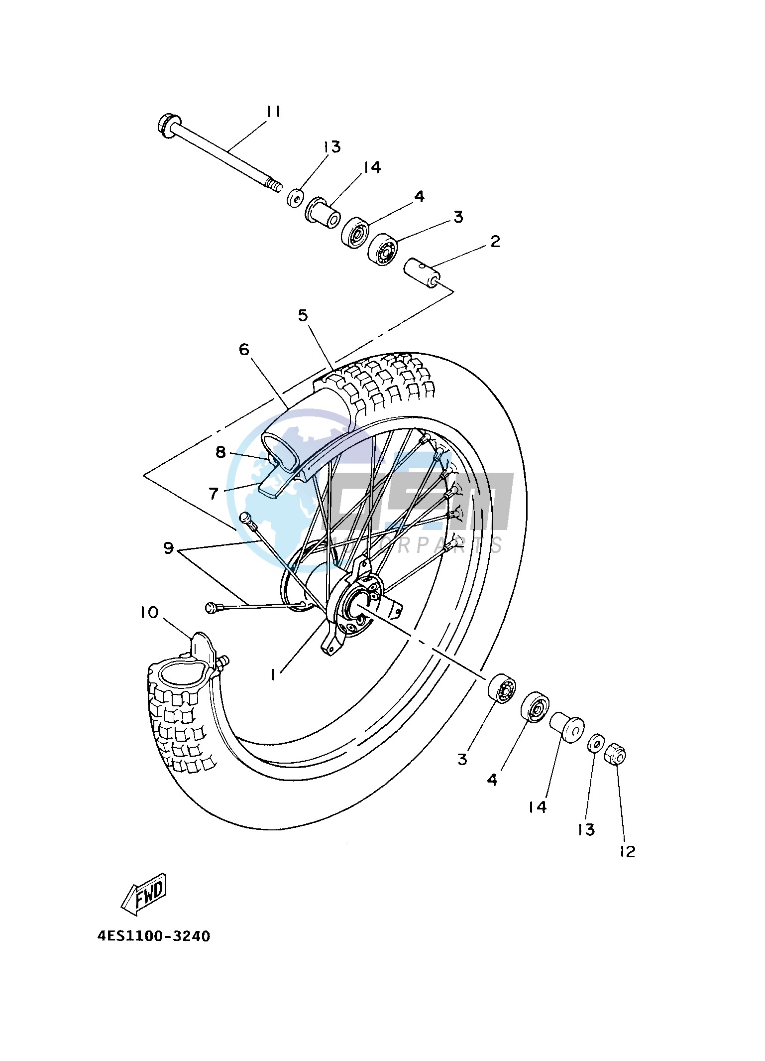 FRONT WHEEL