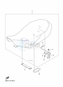 YFZ50 (BW4L) drawing SEAT