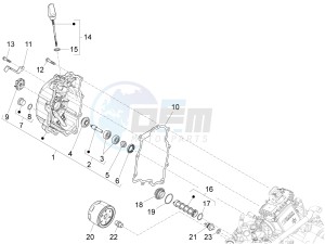 MP3 300 LT BUSINESS - SPORT ABS - ENJOY (EMEA) drawing Flywheel magneto cover - Oil filter